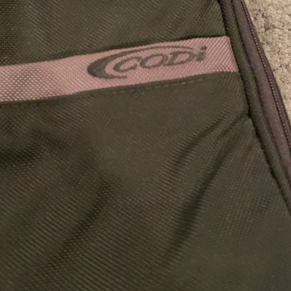 CODI Black Messenger Laptop Bag Made in the USA 🇺🇸